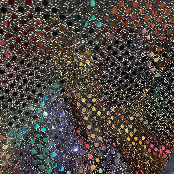 Vintage disco sparkly top. Fits like a M/L - Picture 15 of 16